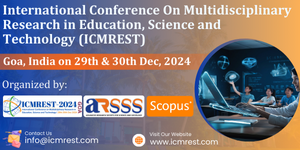 Multidisciplinary Research in Education, Science and Technology Conference in Goa